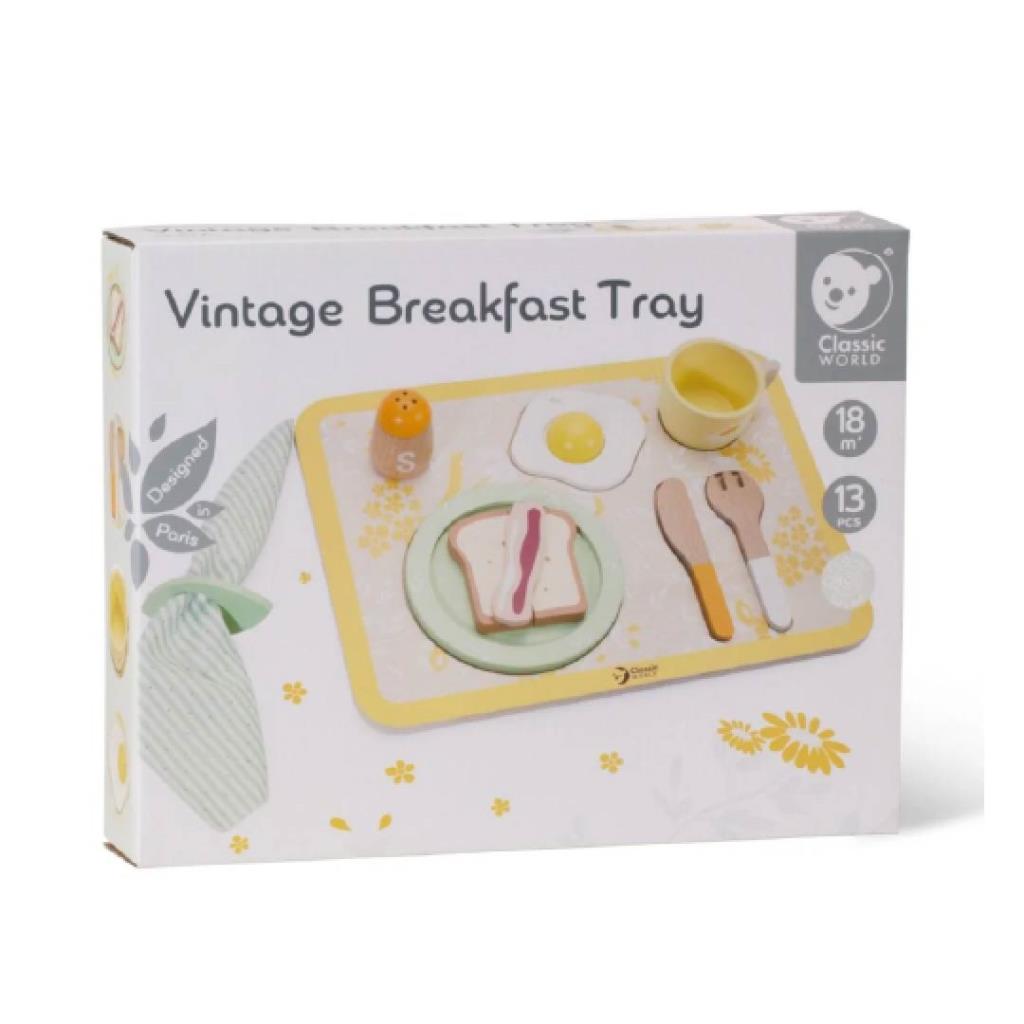 Classic world - Vintage  Breakfast Tray